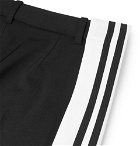 Balenciaga - Striped Twill Trousers - Black