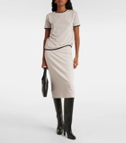 'S Max Mara Alice wool-blend midi skirt