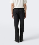 The Row Pascale cotton and silk straight pants