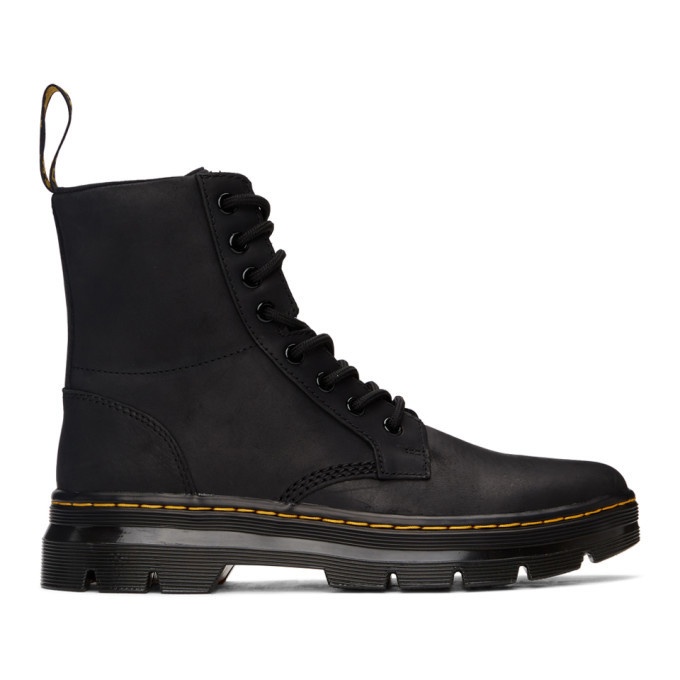 Photo: Dr. Martens Black Combs Lace-Up Boots