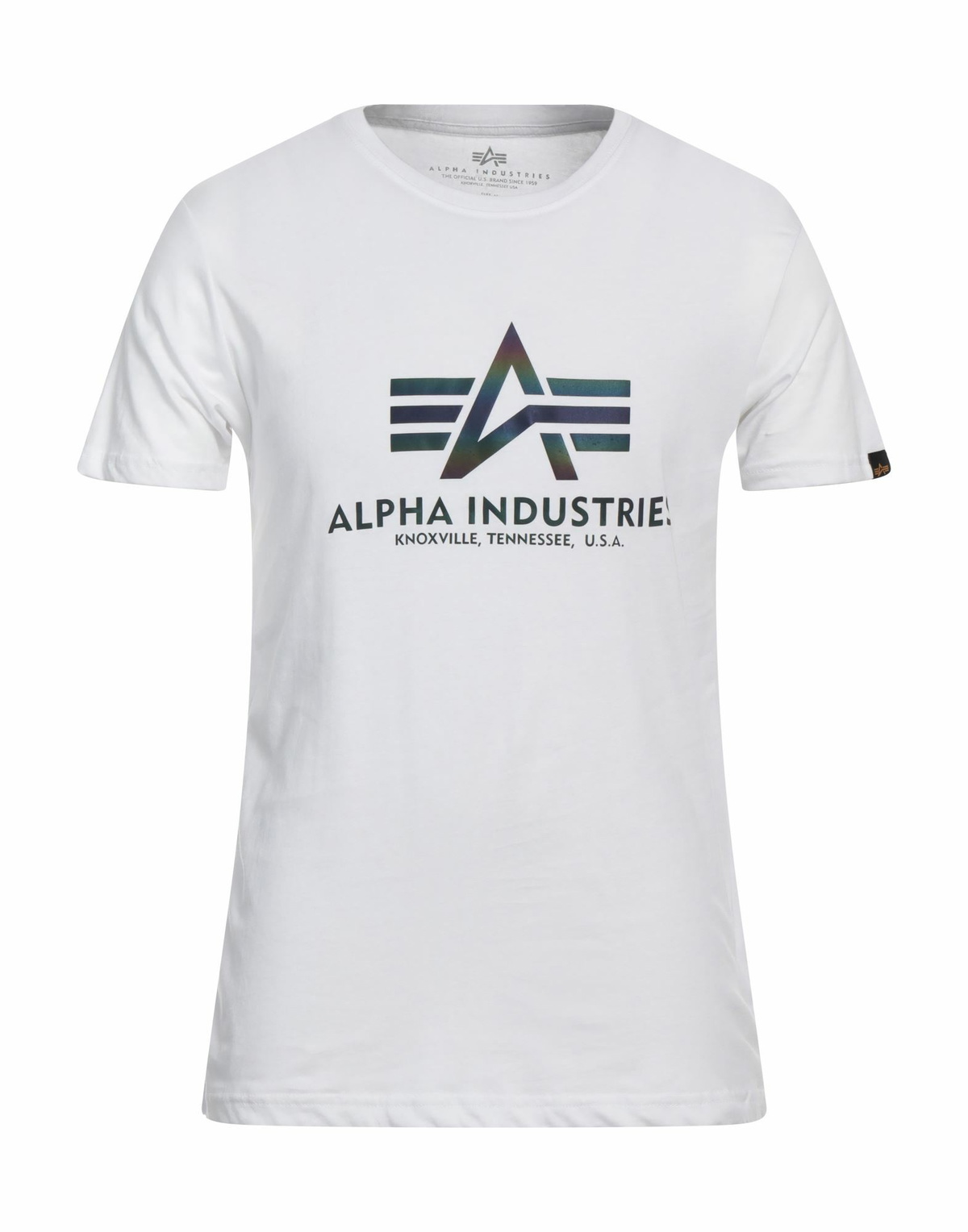 Alpha Industries Mens T-shirt in White