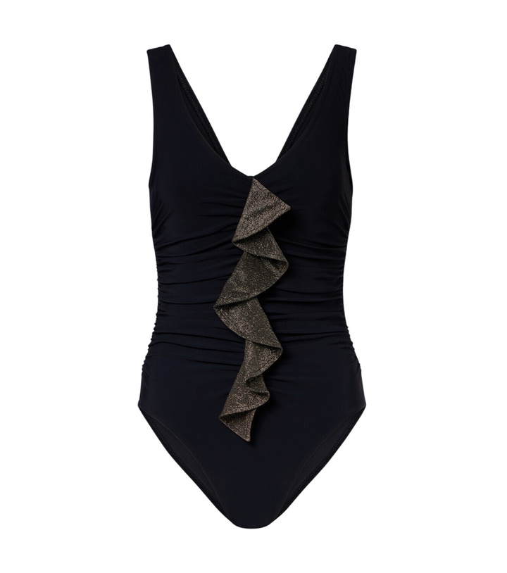 Photo: Karla Colletto Helena ruffled swimsuit