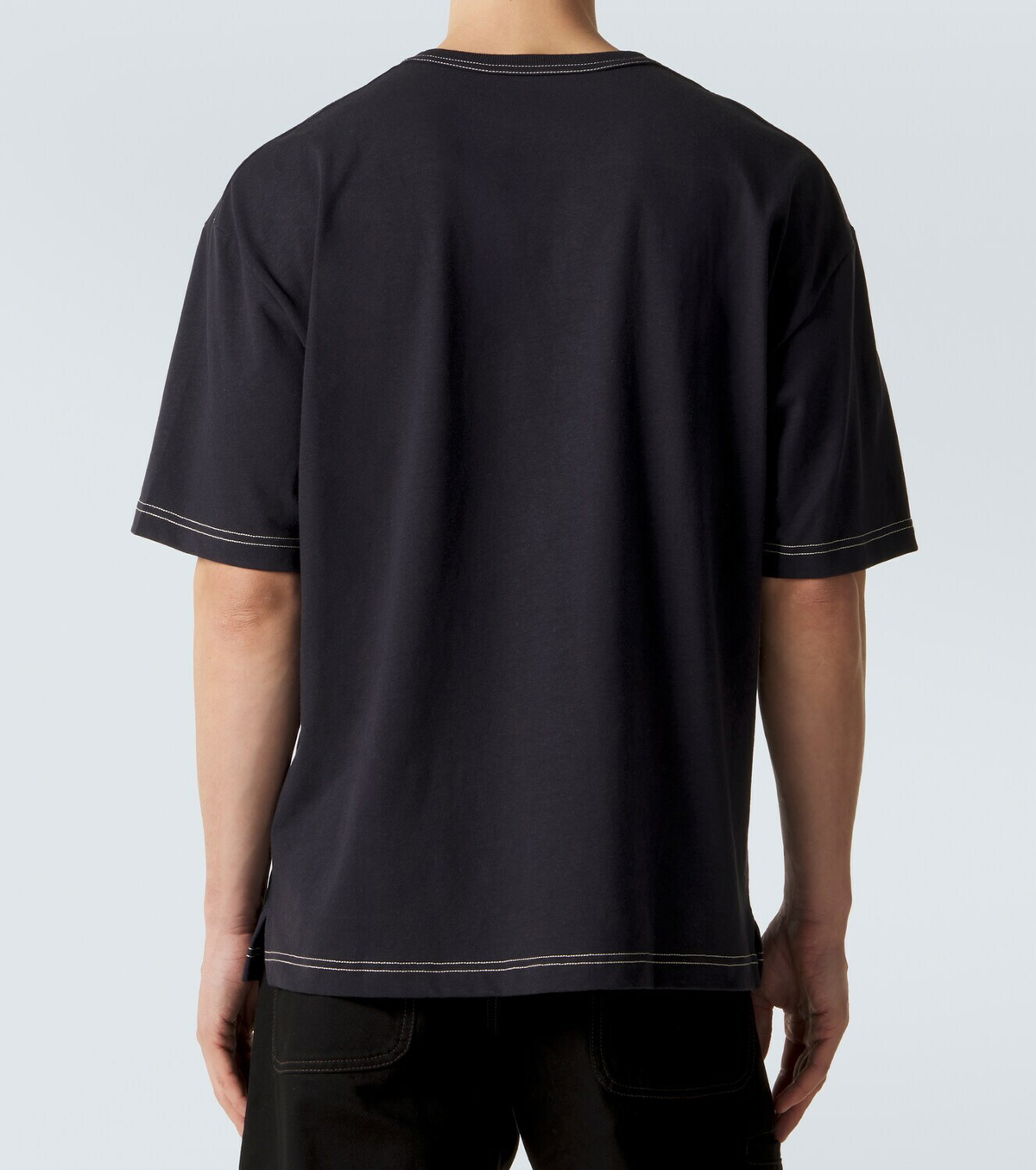 Lemaire Cotton and linen T-shirt