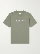 Aimé Leon Dore - Logo-Print Cotton-Jersey T-Shirt - Green