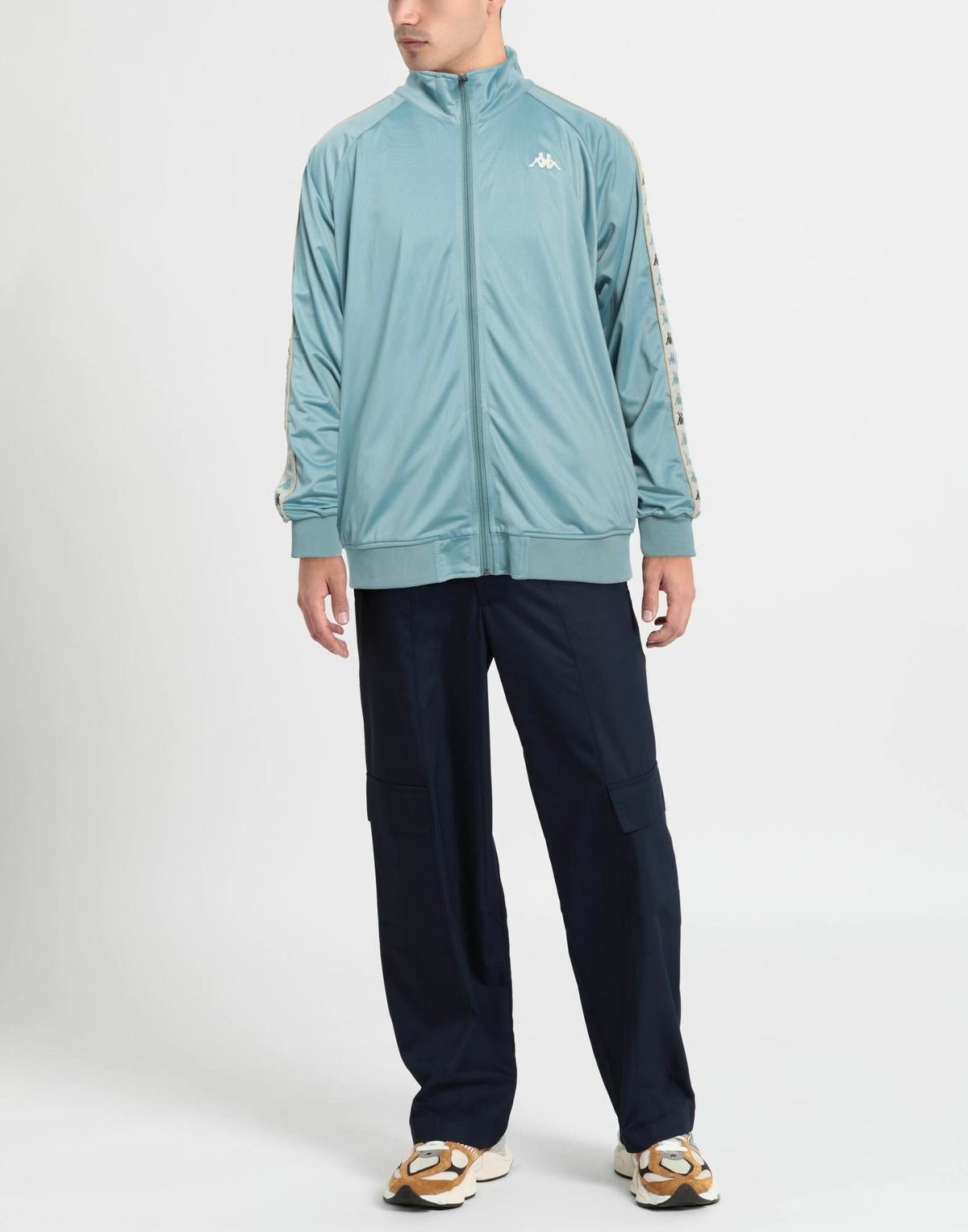 Kappa Mens Sweatshirt Sky in Blue