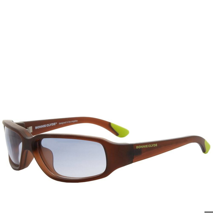Photo: Bonnie Clyde Best Friend Sunglasses in Brown/Gradient