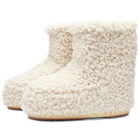 Moon Boot Women's Icon Low Faux Astrak Fur Boots in Cream