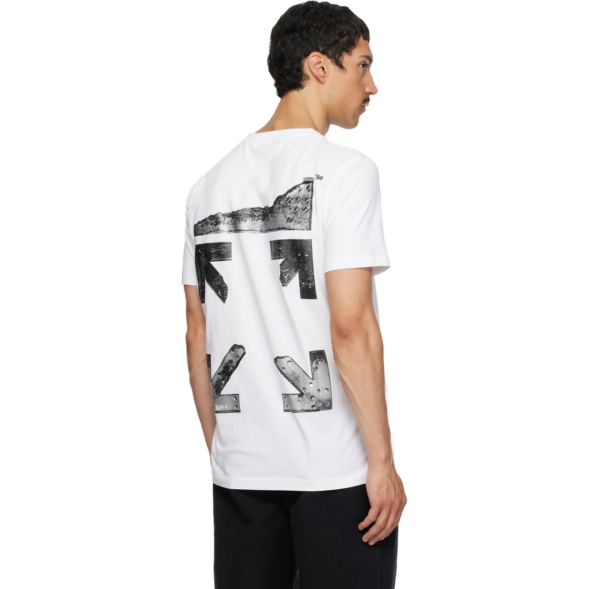 Off-White White Metal Arrow Slim T-shirt