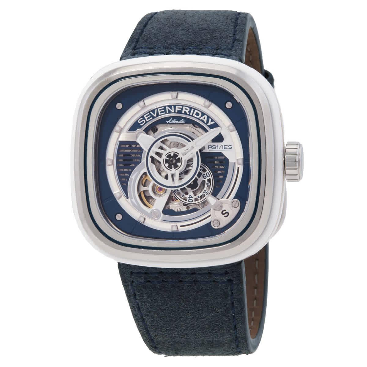 Seven Friday PS Series Automatic Blue Dial Mens Watch PS1/03