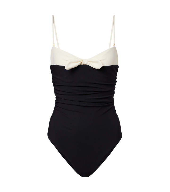 Photo: Valentino Bow-detail swimsuit