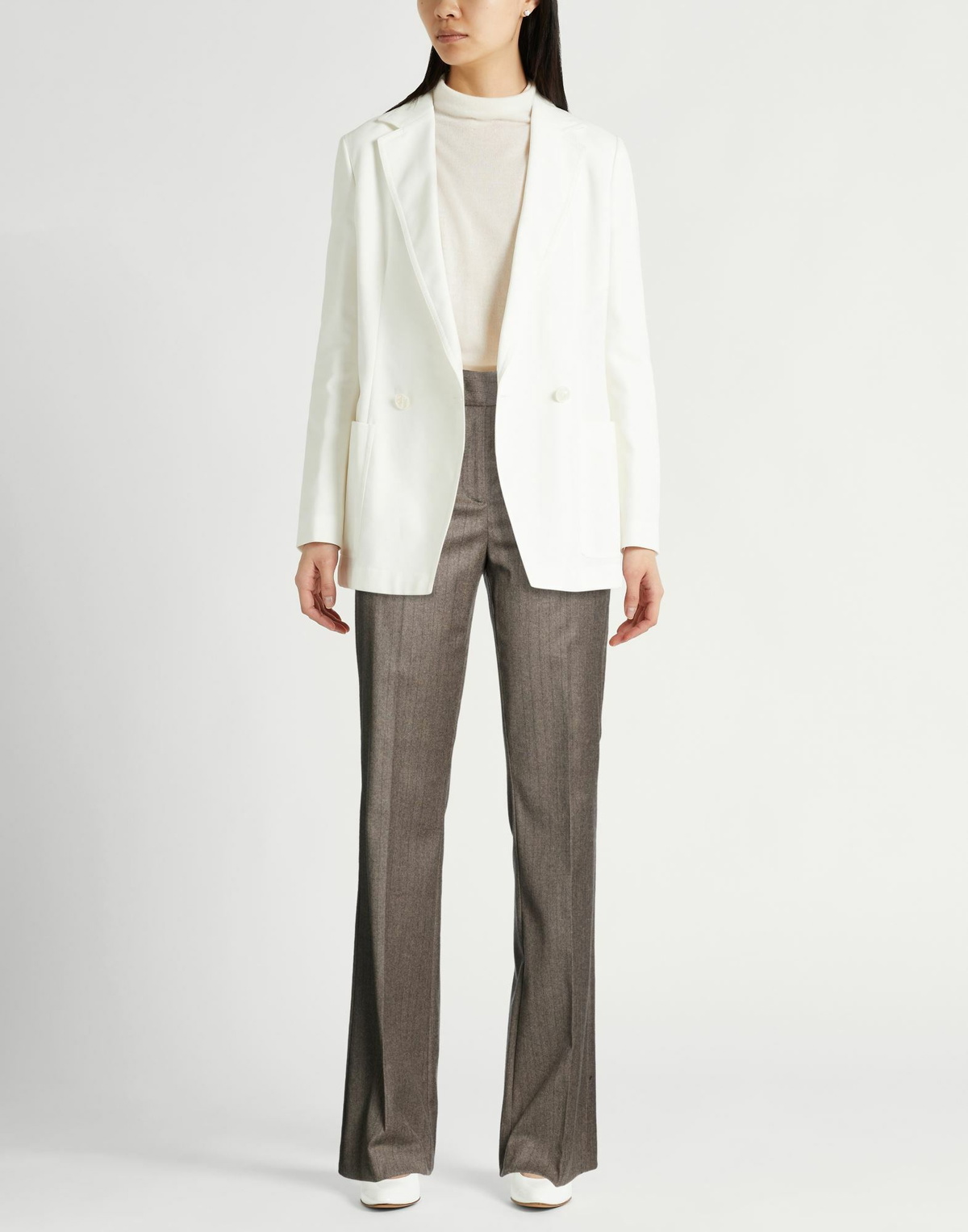Drumohr Womens Pants in Grey