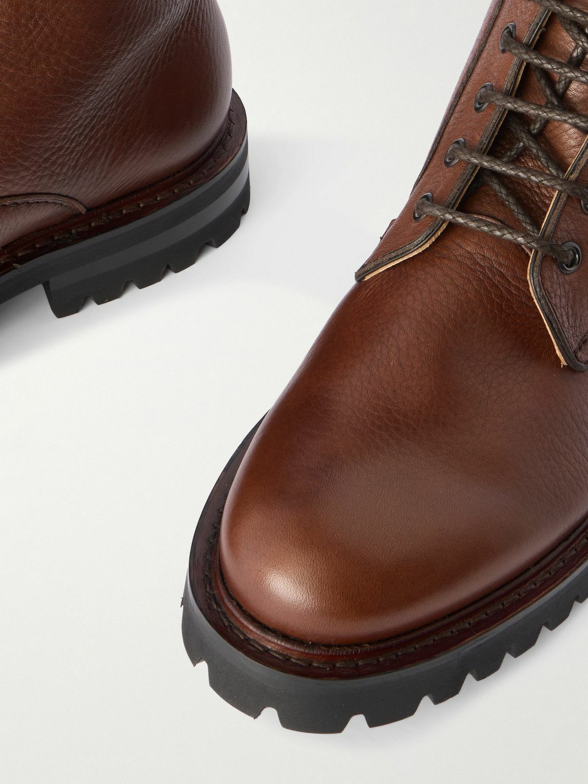 Church's - Coalport 2 Full-Grain Leather Derby Boots - Brown