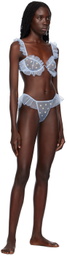 Le Petit Trou Blue Paquerette Bra