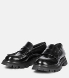 Alexander McQueen - Wander leather loafers