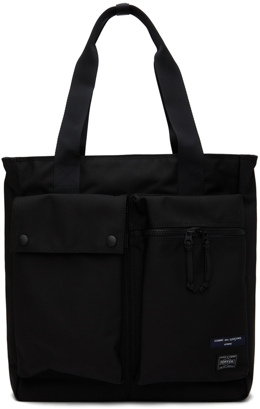 Photo: Comme des Garçons Homme Black Porter Edition Tote