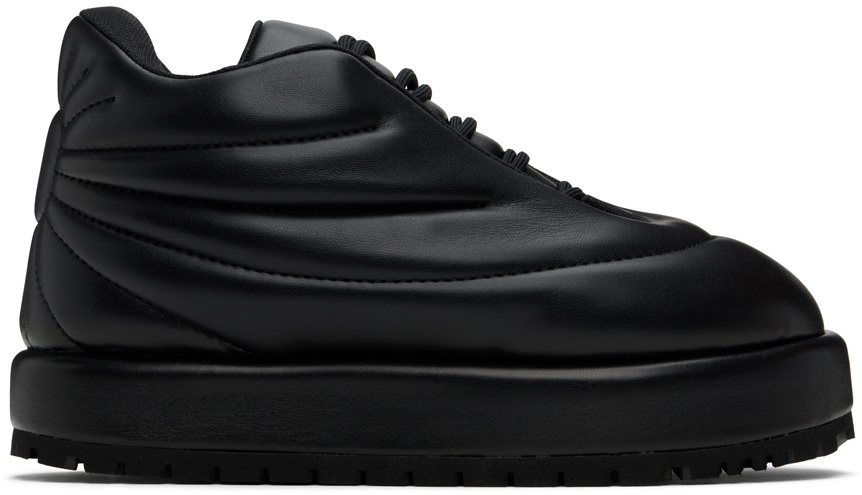 PDF Black Nuvola Pluto Leather Sneakers PDF