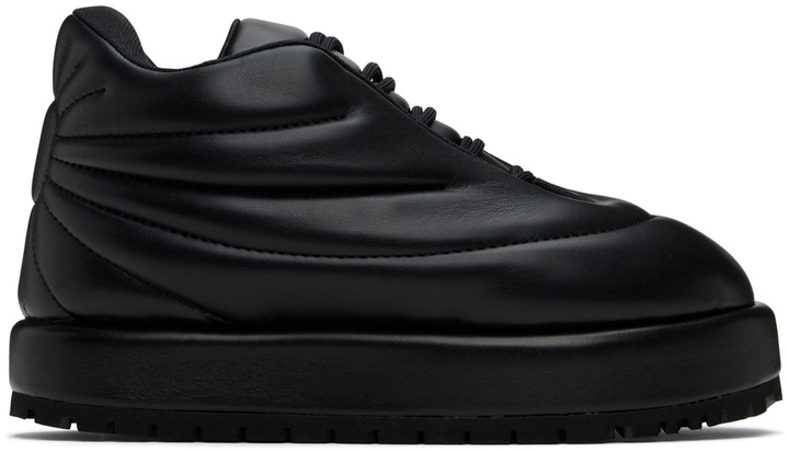 Photo: PDF Black Nuvola Pluto Leather Sneakers