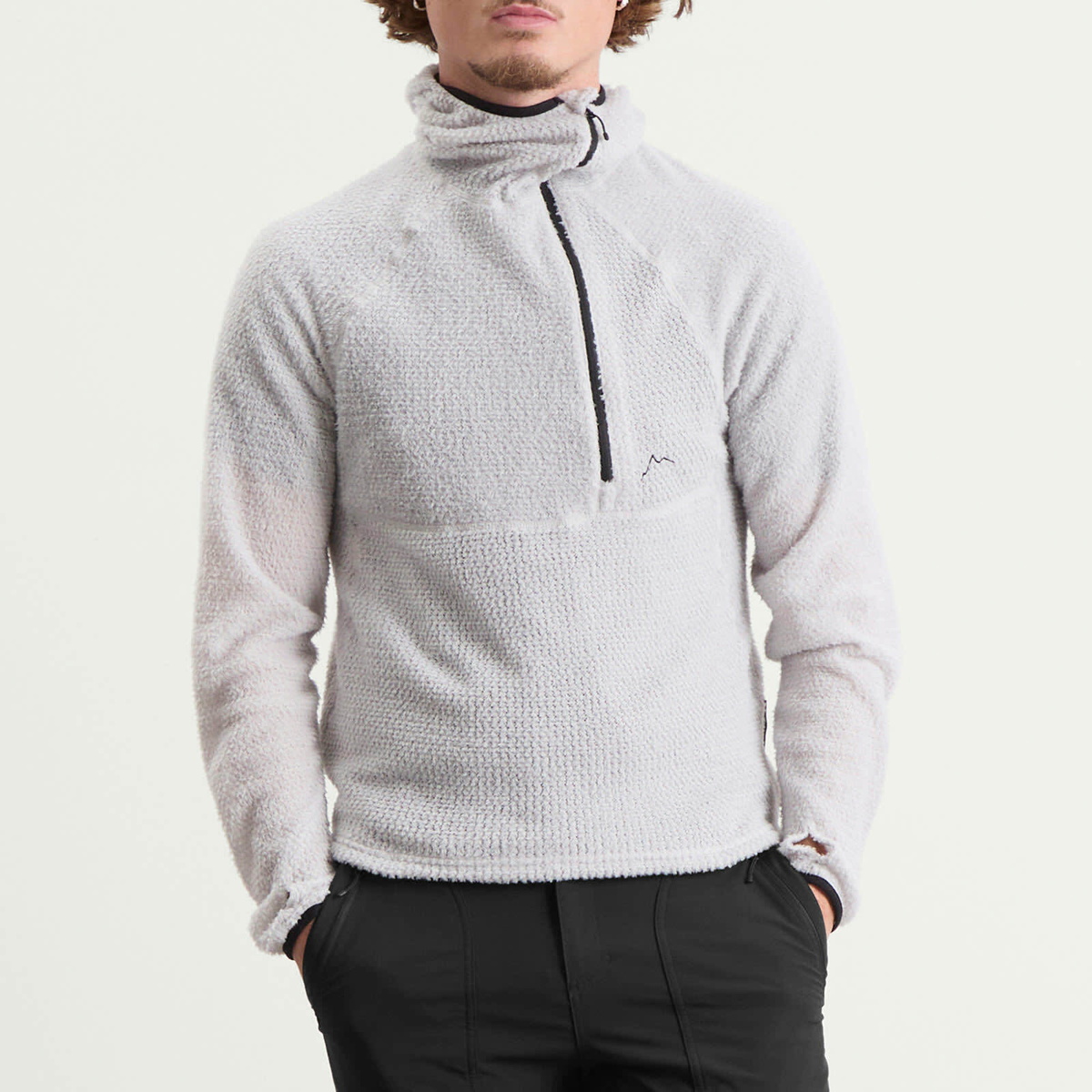 CAYL Men's Alpha Pullover in Grey Ice