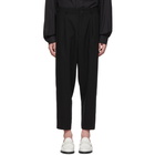 Comme des Garcons Homme Deux Black Wool Trousers