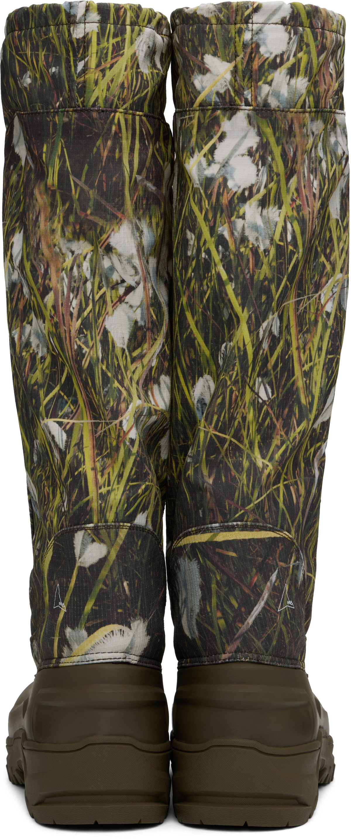 ROA Khaki Rubber Tall Boots
