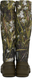 ROA Khaki Rubber Tall Boots