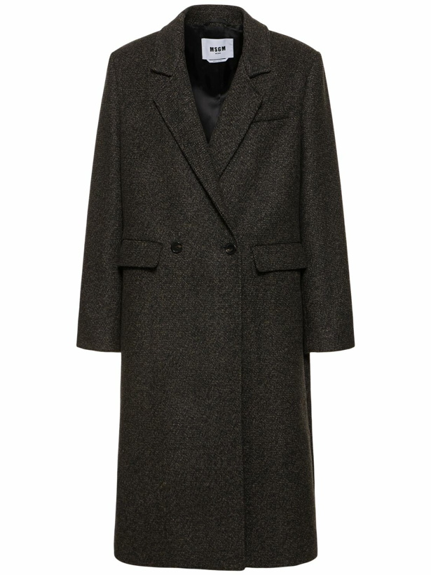 Photo: MSGM Salt & Pepper Coat