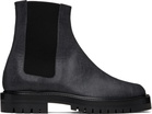 Maison Margiela Black Tabi County Chelsea Boots