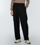 The Row - Kenzai straight wool and mohair pants