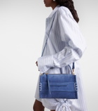 JW Anderson Loafer Small suede shoulder bag