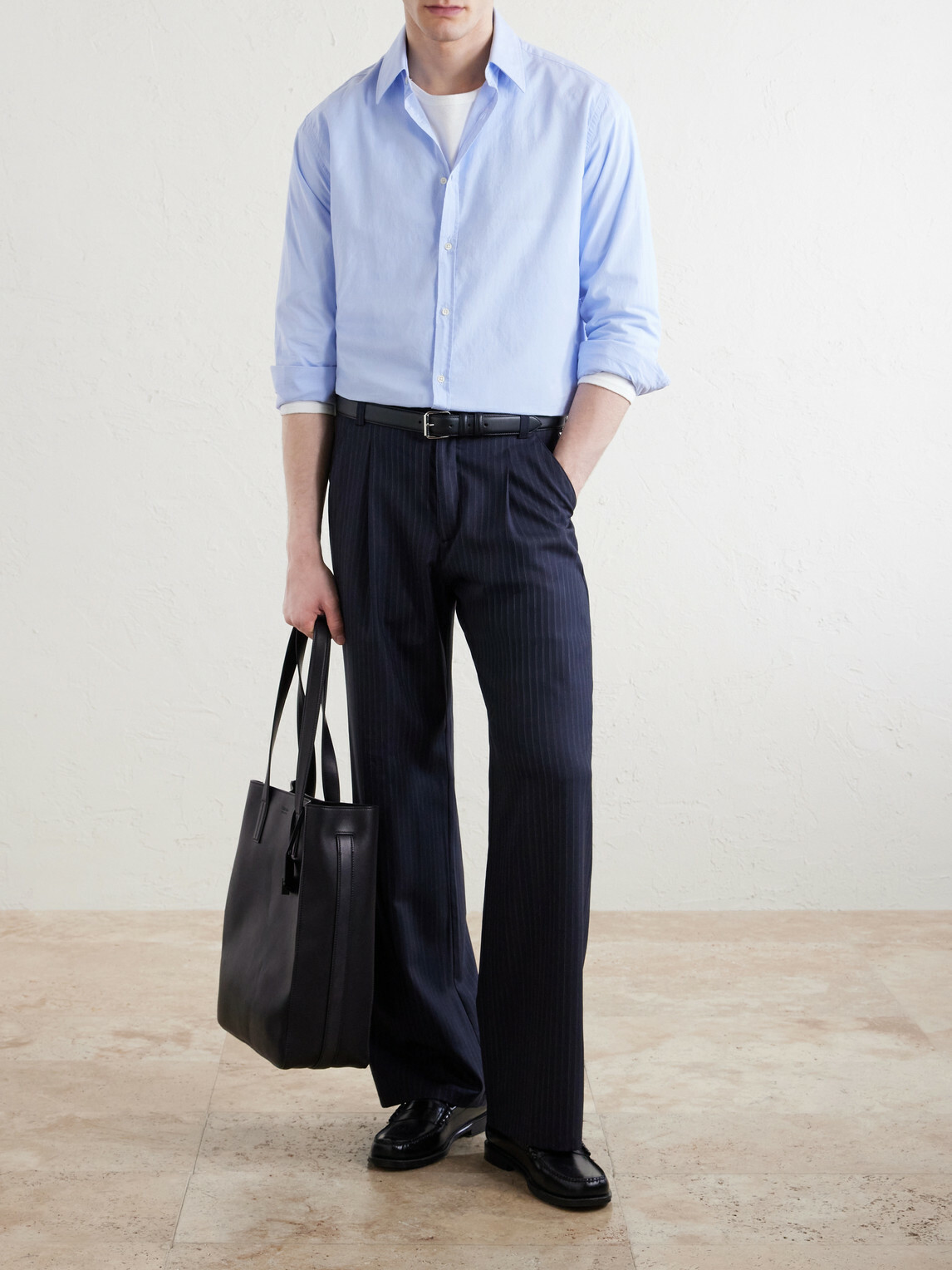Oliver Spencer - Conduit Classic Cotton-Poplin Shirt - Blue