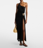 Oséree Lumière gathered midi dress