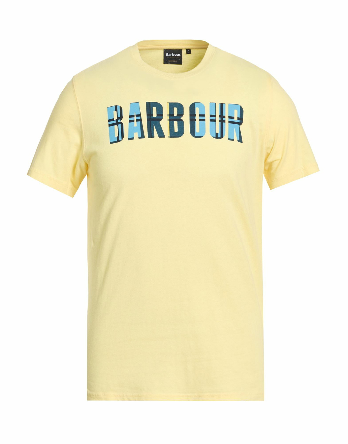 Barbour Mens T-shirt in Yellow