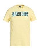 Barbour Mens T-shirt in Yellow