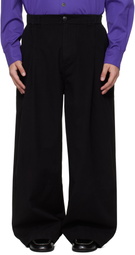 Toogood Black 'The Locksmith' Trousers