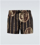 Dolce&Gabbana Printed swim shorts