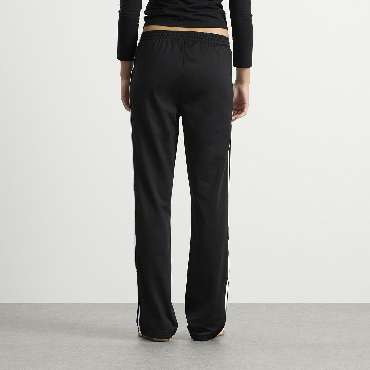Adidas Women's Firebird Classic Track Pant in Black/White
