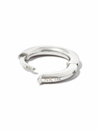 Spinelli Kilcollin 18K White Gold Micro Single Hoop Earring