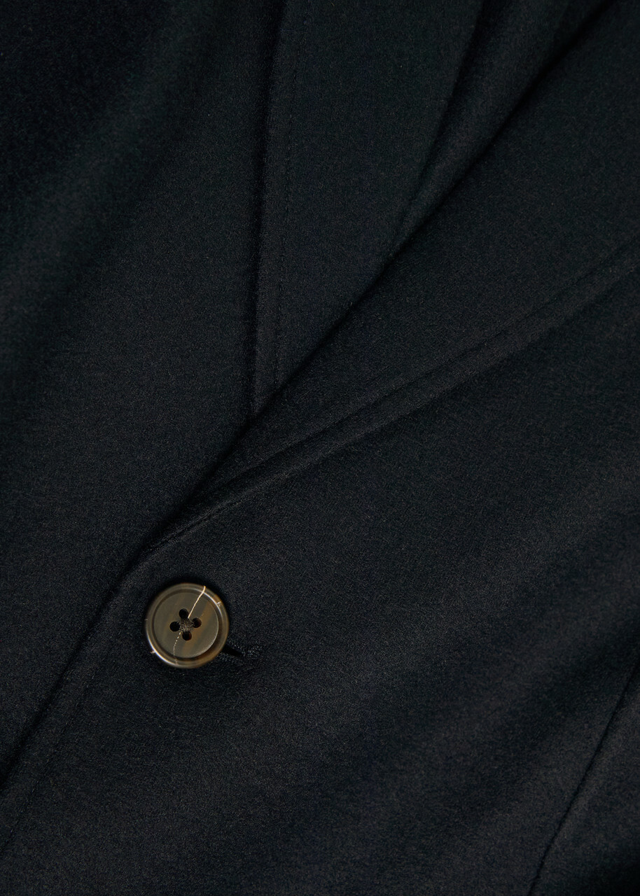 Emporio Armani Wool Blazer Navy