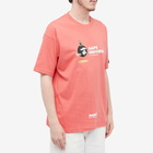 Men's AAPE Aaper Universe Camo T-Shirt in Spiced Coral