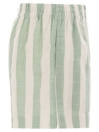 MC2 Saint Barth Meave - Striped Cotton Shorts