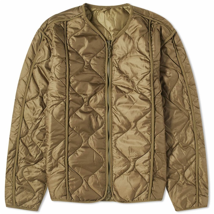 Photo: Foret Men's Humid Reversible Liner Jacket in Army/Olive