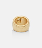Oscar de la Renta Scramble embellished gold-plated ring
