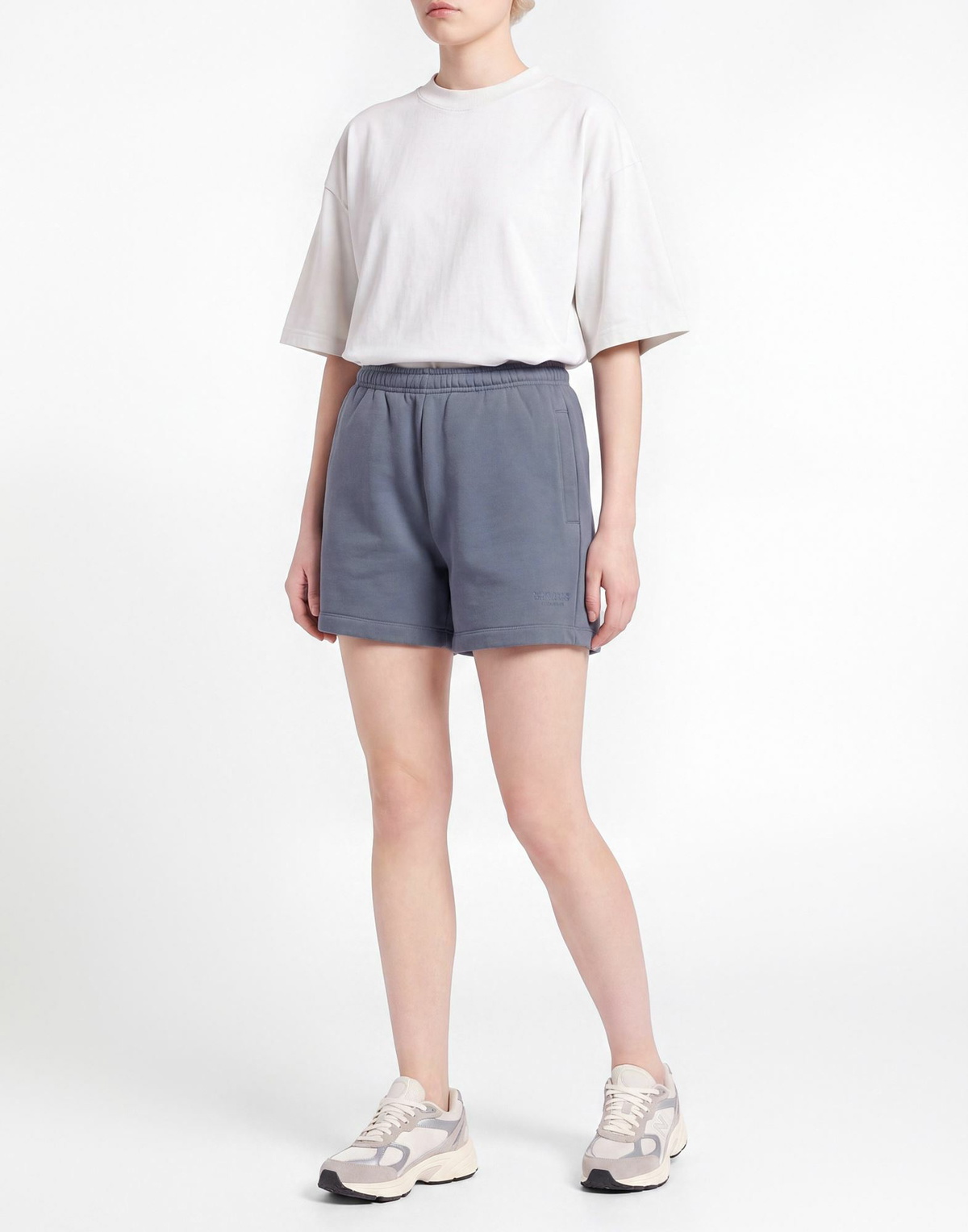 Represent Womens Shorts & Bermuda Shorts Slate in Blue