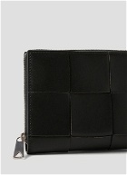 Bottega Veneta - Intreccio Wallet in Black