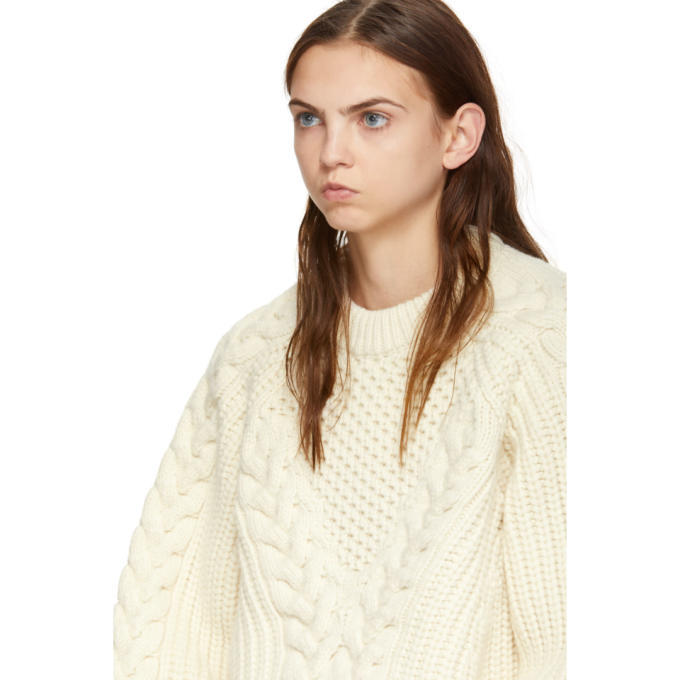 Alexander mcqueen clearance cable knit sweater