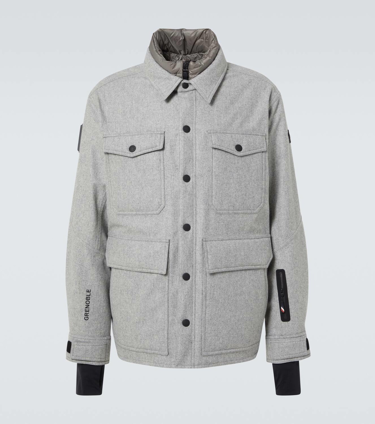 Moncler Grenoble Antuco virgin wool down jacket Moncler Grenoble