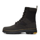 Dr. Martens Black Iowa Winter Boots