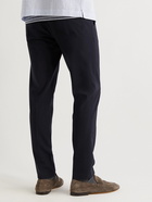 Altea - Straight-Leg Technical Wool-Blend Trousers - Blue