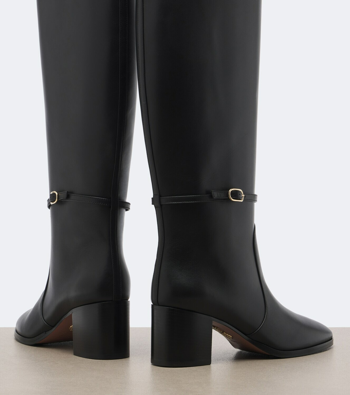 Aquazzura Cotswold leather knee-high boots