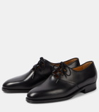 The Row Grant leather Derby shoes